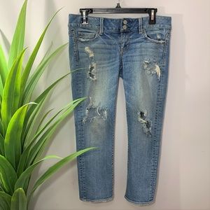 American Eagle Artist Cropped Stretch Jeans